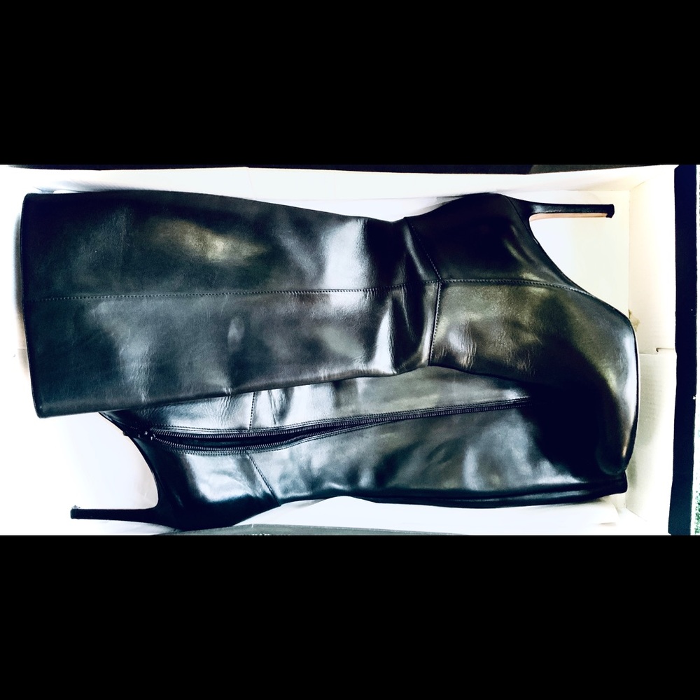 Leather Boots Size 10
